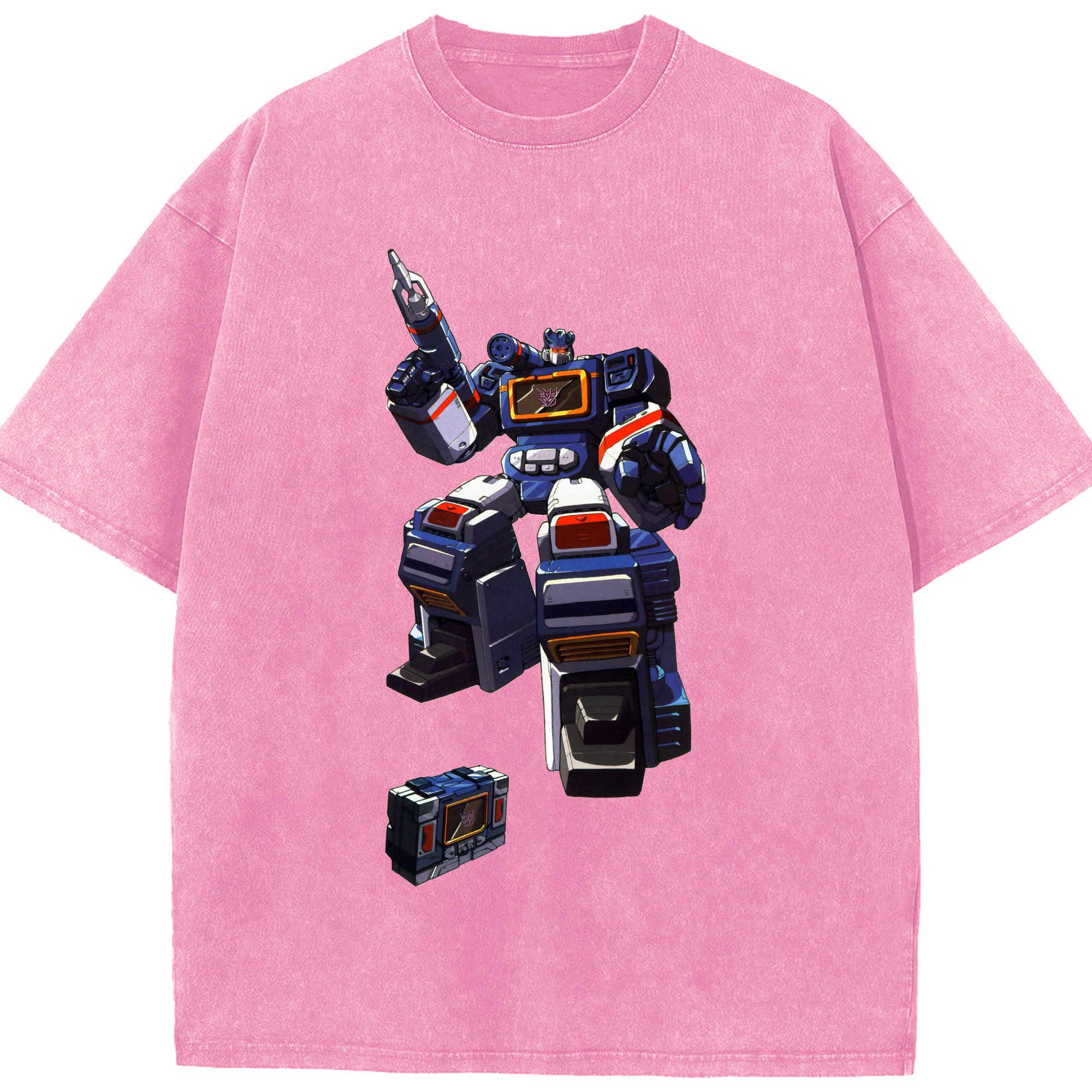 （画像用）  綿100% ヴィンテージ風 半袖Tシャツ（フロントプリント）
